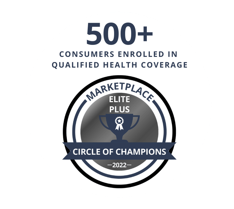 500+ badge